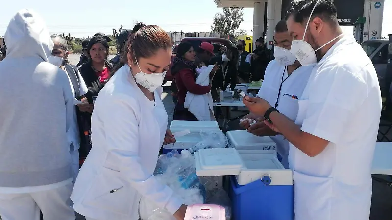 Jornada histórica de vacunación contra sarampión en Fresnillo, Zacatecas
